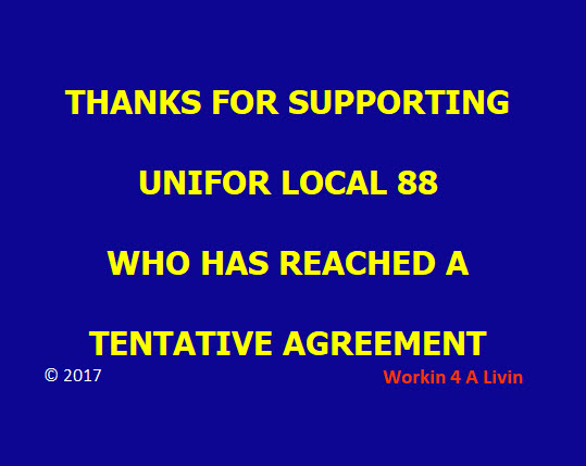 Unifor Reaches Tentative Agreement